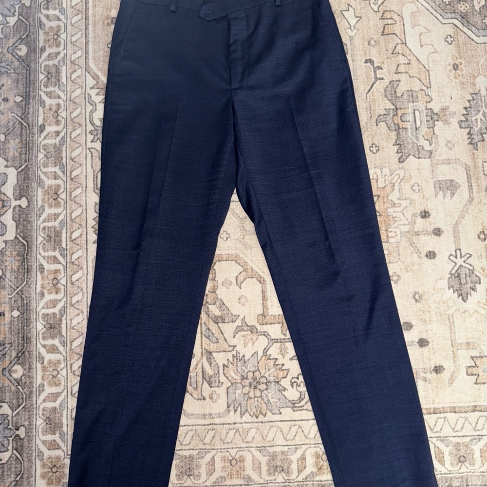 Kenneth Cole Navy Suit Pants